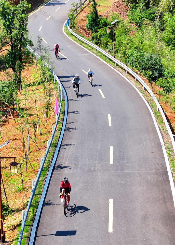 自行车 爬坡 挑战赛 旅游 衡山 紫盖峰