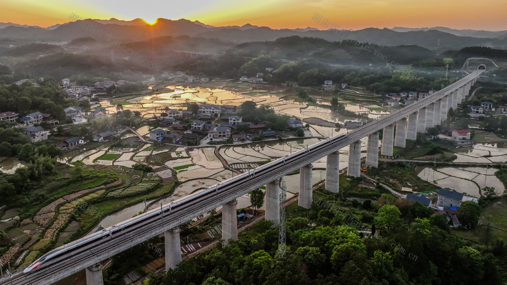 怀化，鹤城，新农村，初夏，