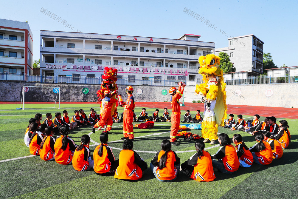 防灾  减灾  宣传  活动  进校园