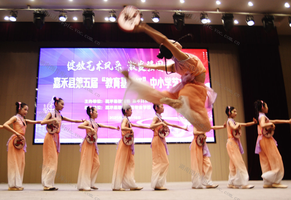 嘉禾：校园艺术节 学生展风采