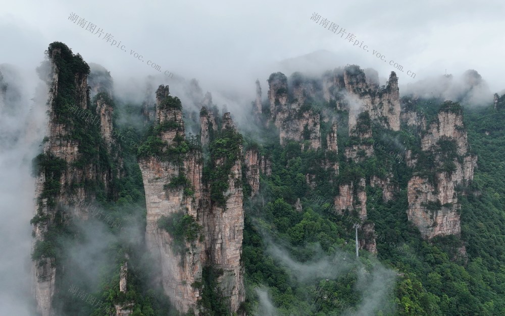 雨后 云海 张家界
