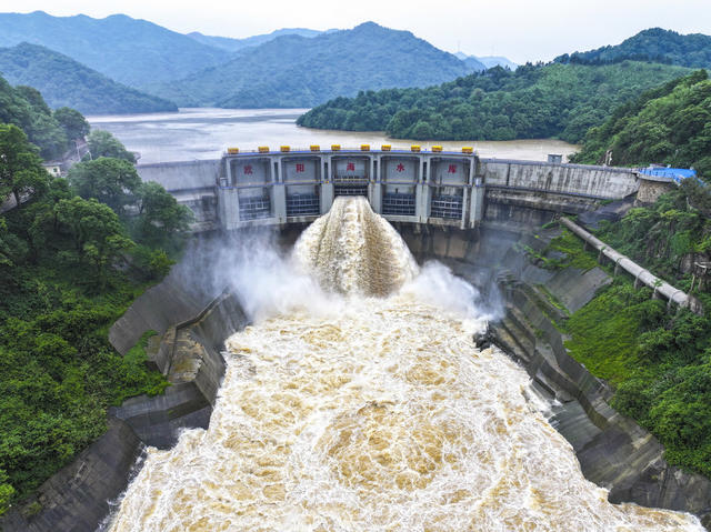 防汛 开闸泄洪  防洪  水库  安全度汛  强降雨