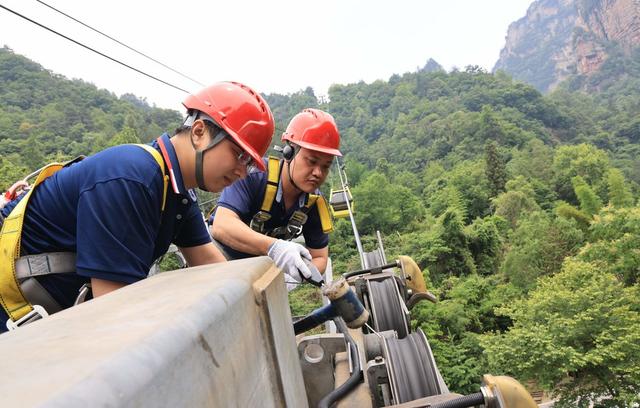 张家界 索道 检查 安全