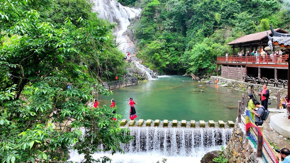 湖南  常宁  塔山大峡谷  美景  
