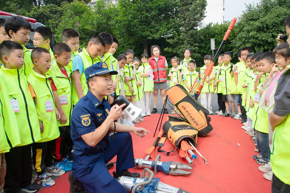 消防站开放日 六一儿童节
