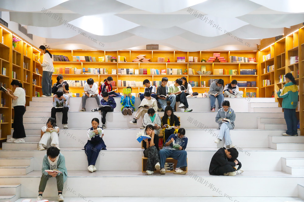 校园  书店  阅读  书香
