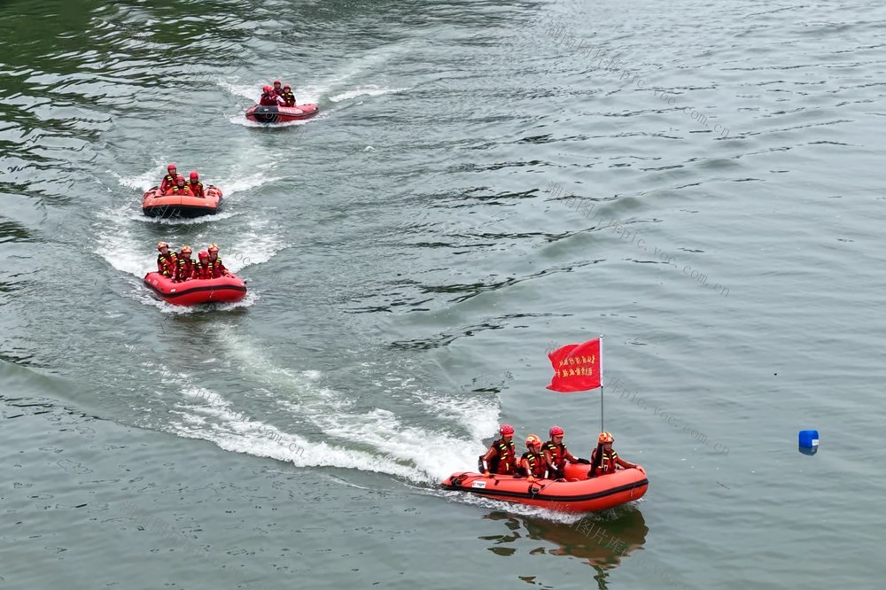 消防 救援 水域 防汛 灾害 训练 无人机