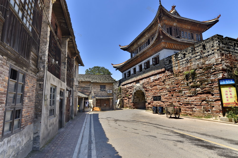 古城 南宋 城门 铁犀牛