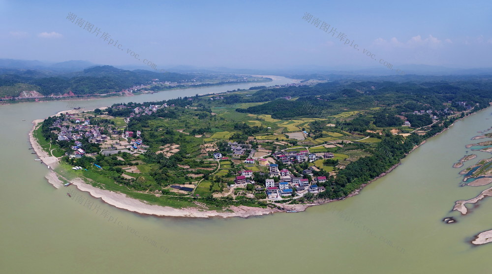 沅江 滩涂  浦市