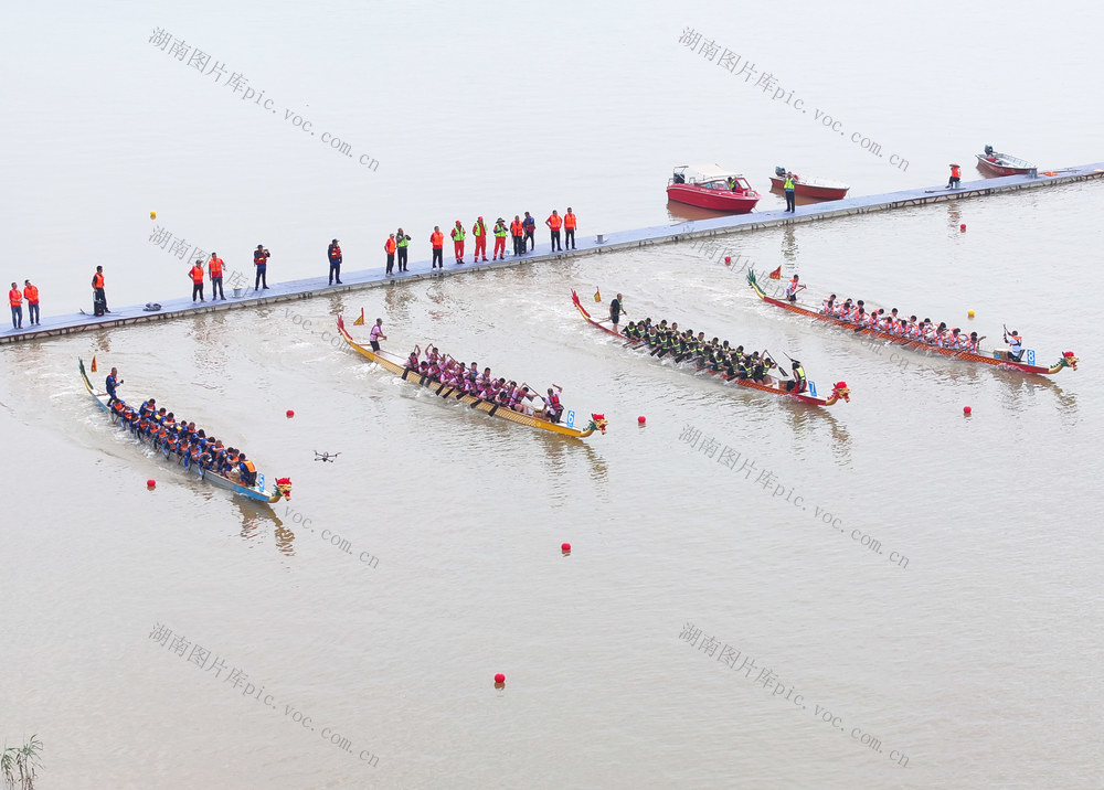 划龙舟 端午 衡阳市 湘江 