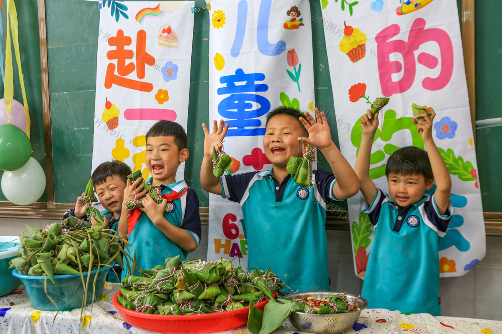 湖南，龙山，粽子，制作，端午，儿童节