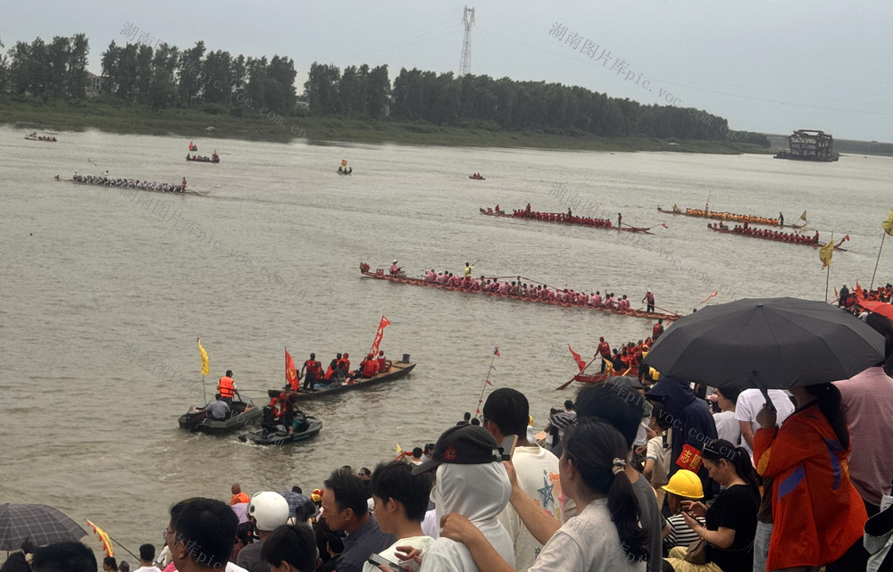湘阴首届“百龙会战临资口”非遗划龙船圆满收官