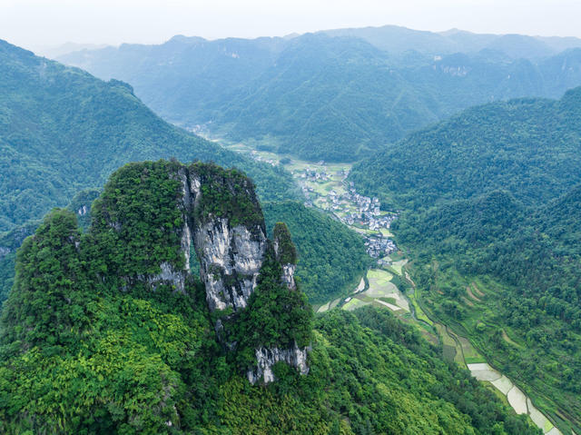 盘瓠村 青山 山乡