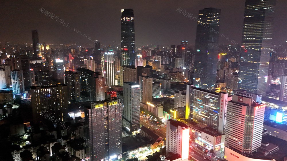 夜经济 夜景 长沙 网红城市 都市休闲