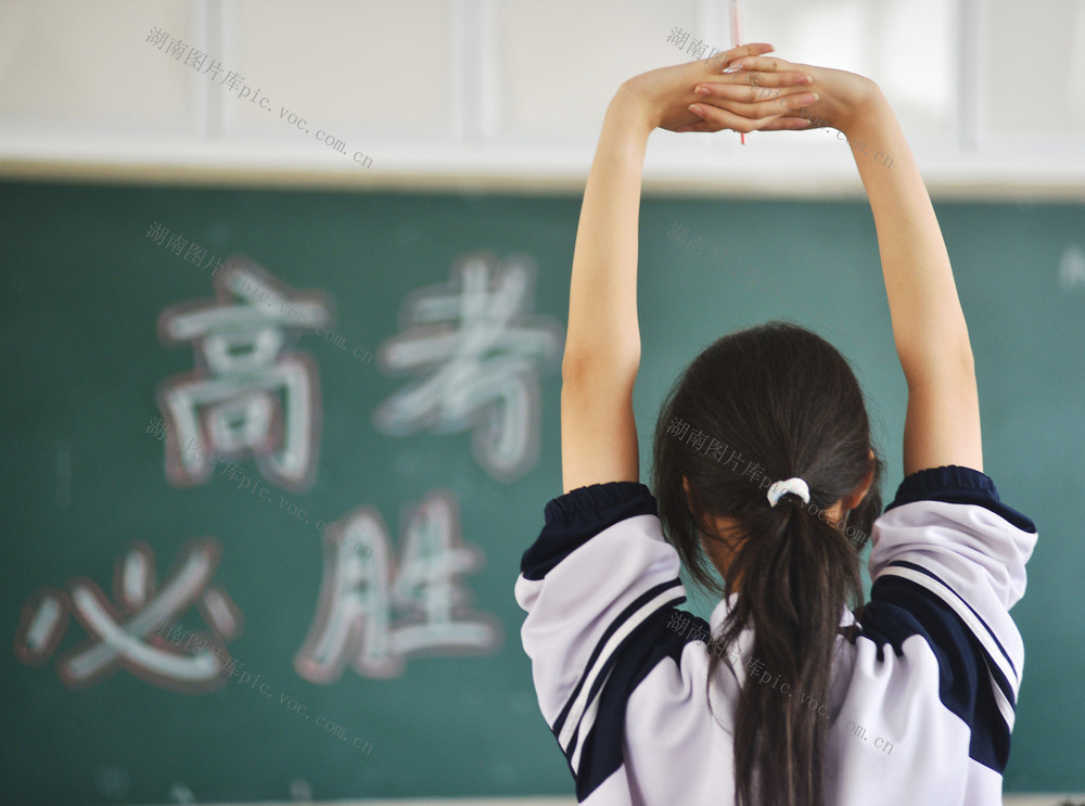 湖南嘉禾：认真复习 备战高考