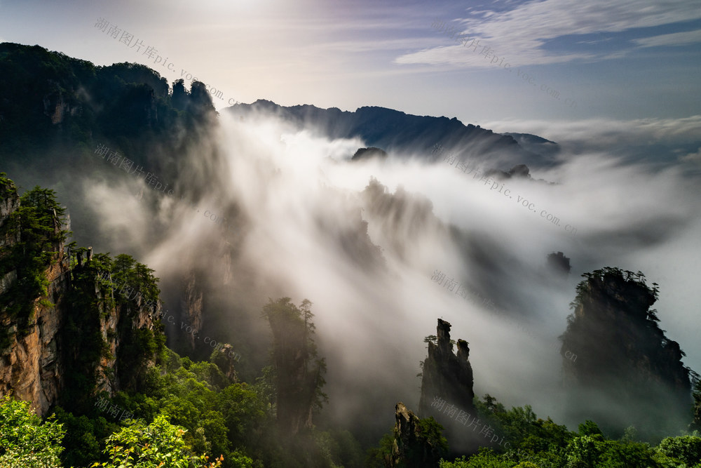 天子山，你怎么可以这么美！