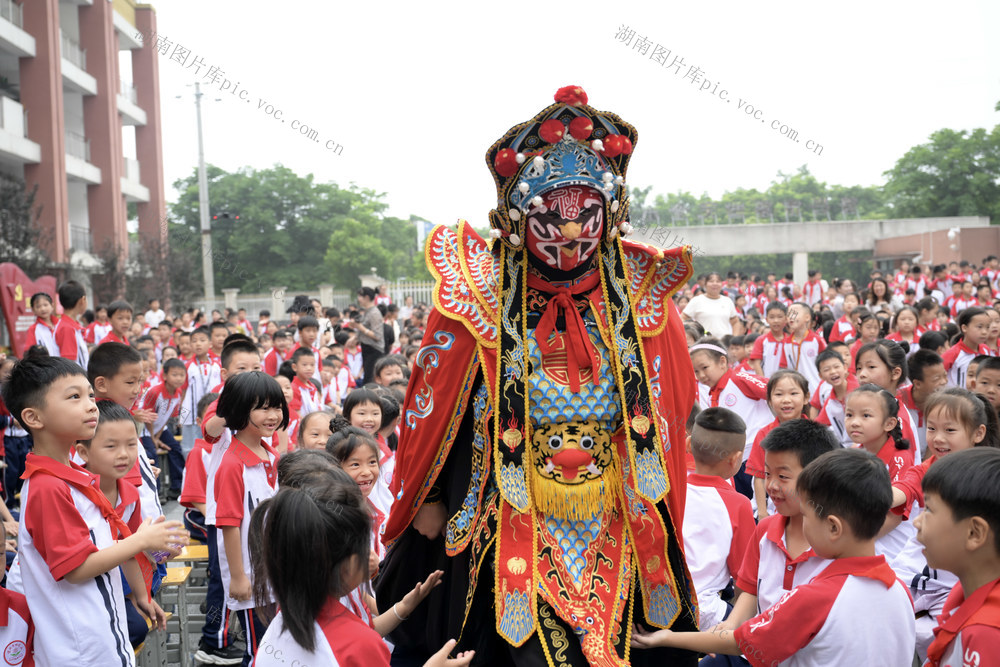 资兴市 非遗 戏曲进校园