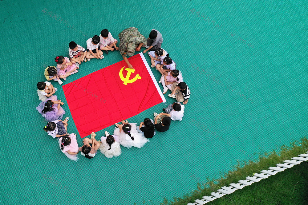 七一 建党节 幼儿园 人武部