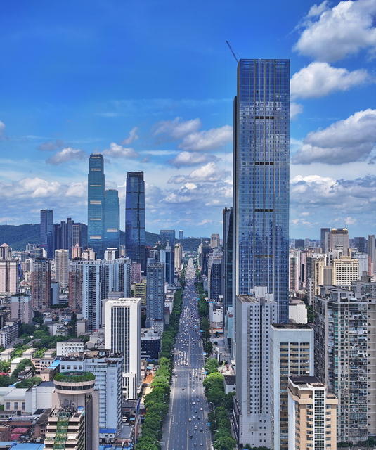 五一大道 城市cbd 长沙IFS 国金中心 岳麓山