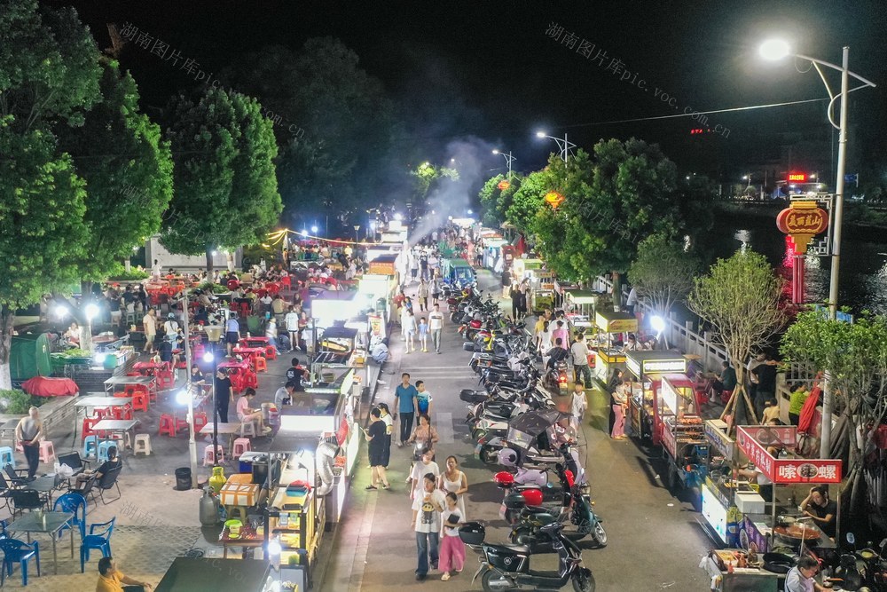 夜市 经济 消费 夜景 夜间