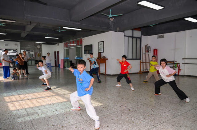 资兴市 陈氏太极拳 少年功夫