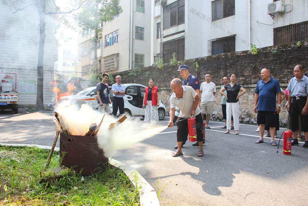 消防 演练 培训 老旧小区