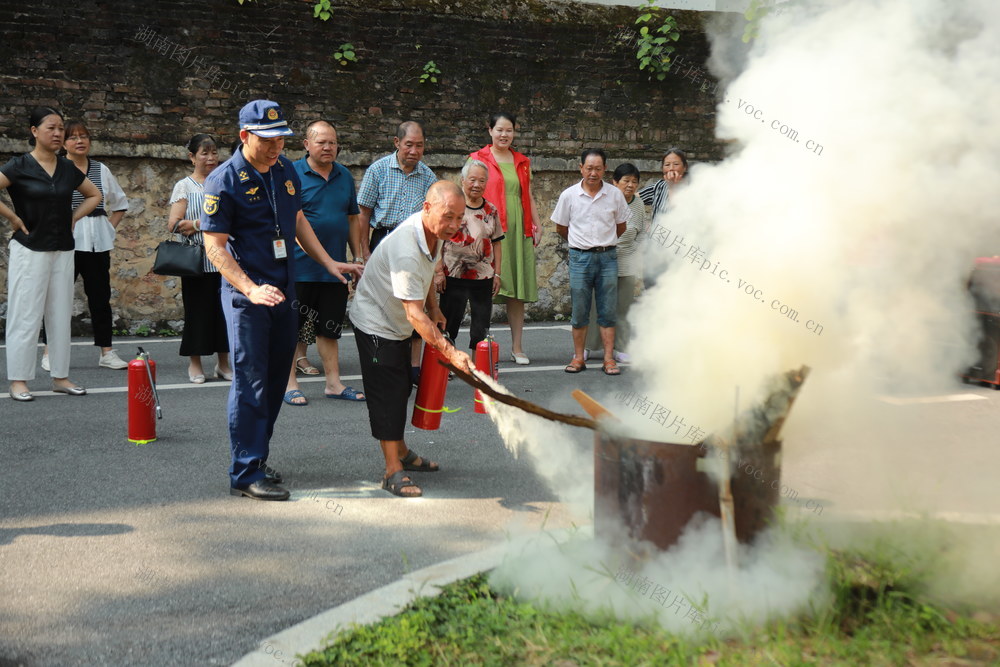 小区 消防安全 培训 幸福 保障