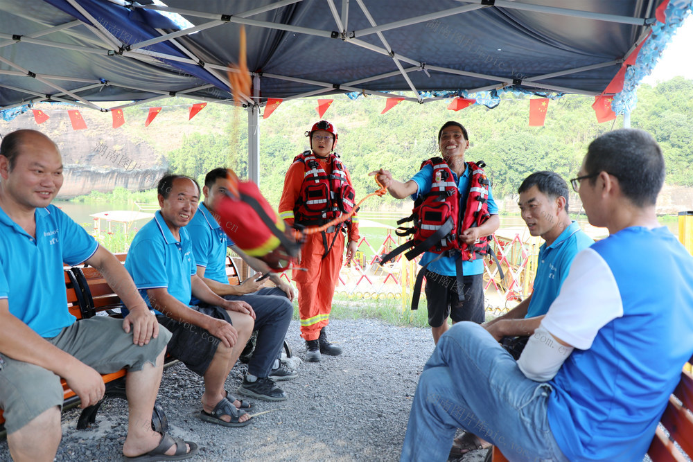 消防 培训 台风 游船 安全 景区 暑期