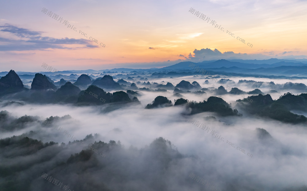 通道万佛山 云海 生态