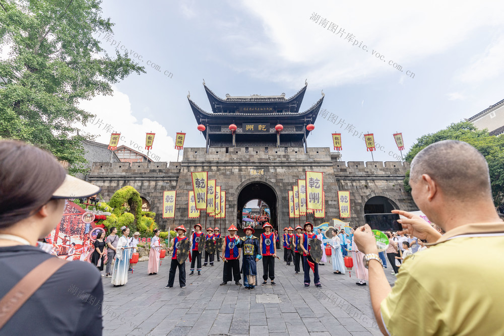 非遗 乾州古城 旅游