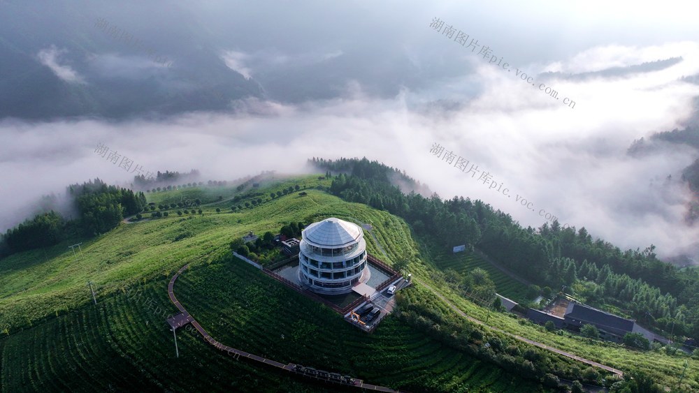 避暑 清凉经济 新化 渠江源 云雾 美景 乡村振兴 