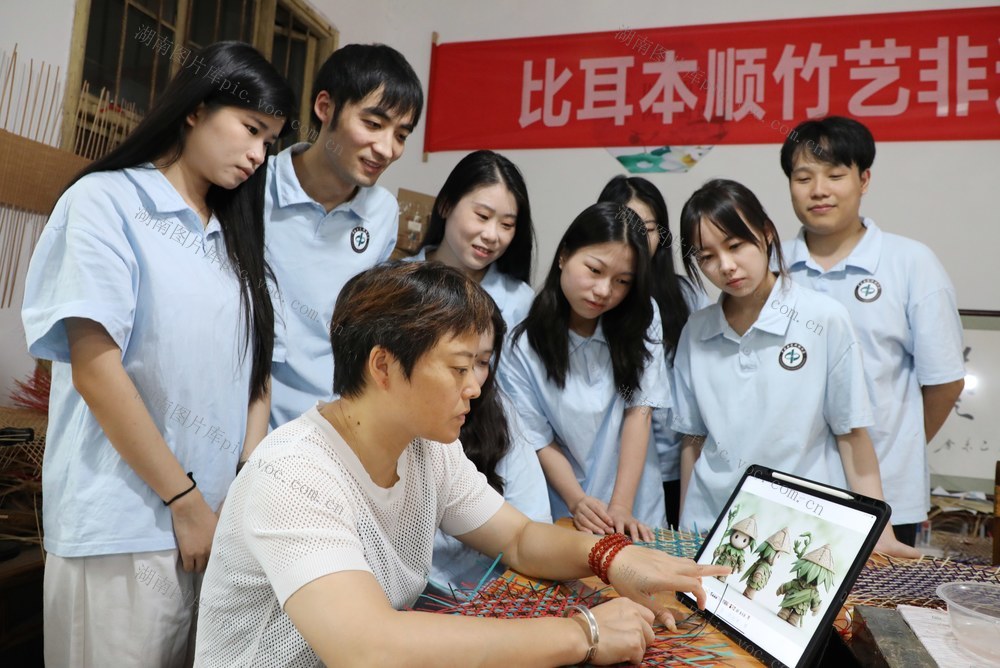 AI赋能非遗竹编新魅力