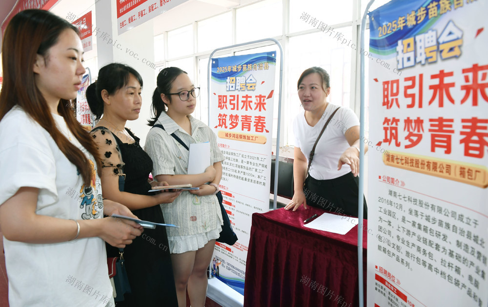 就业 招聘会  求职者 城步 长沙企业