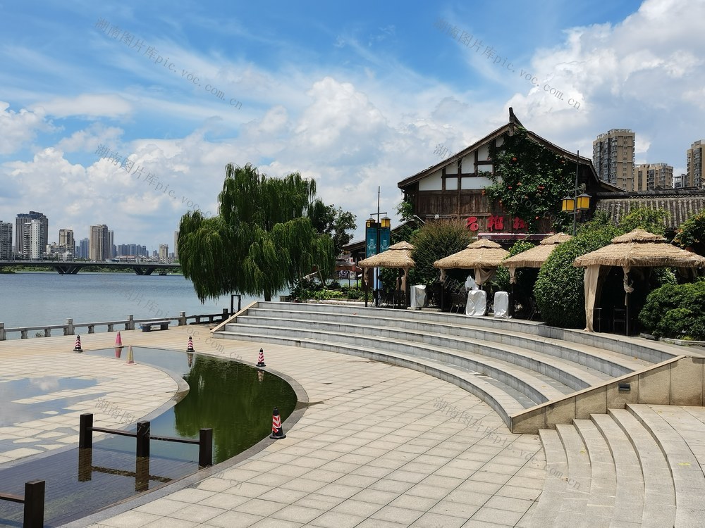 蓝天保卫战；蓝天白云；常德蓝