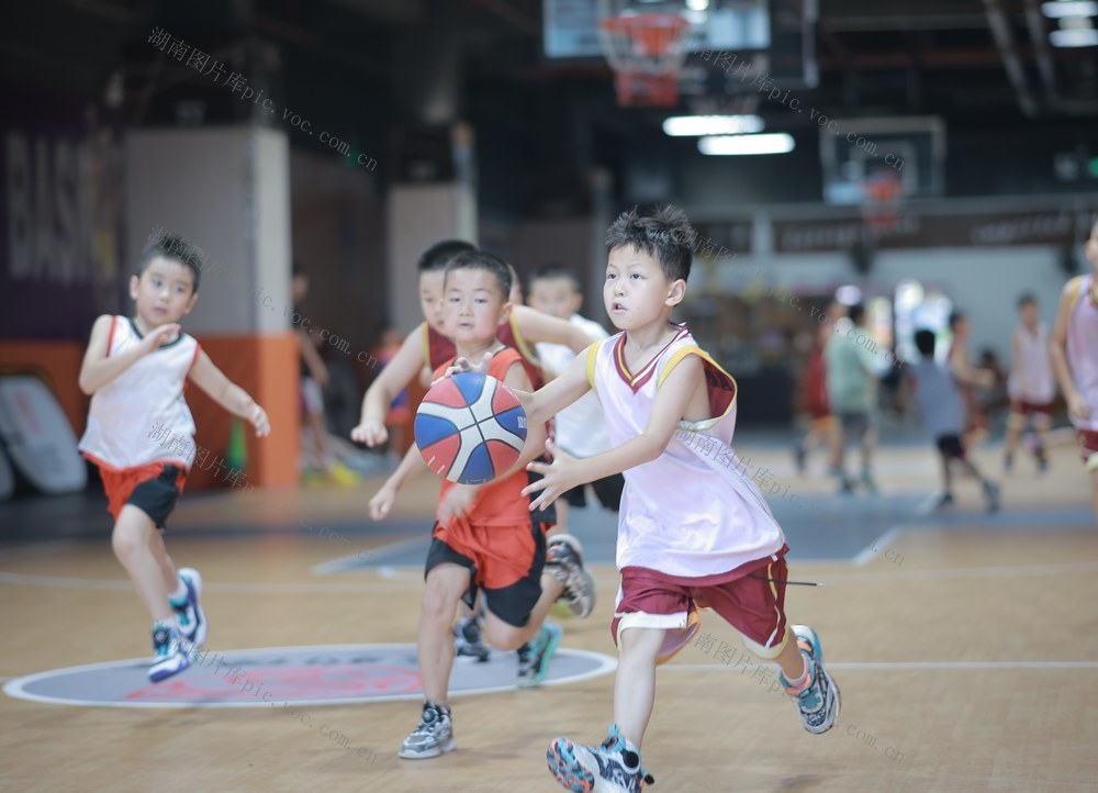 暑托班、暑假、运动、篮球、比赛