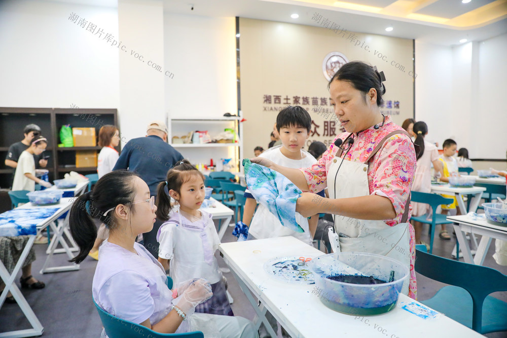 非遗 扎染 暑期