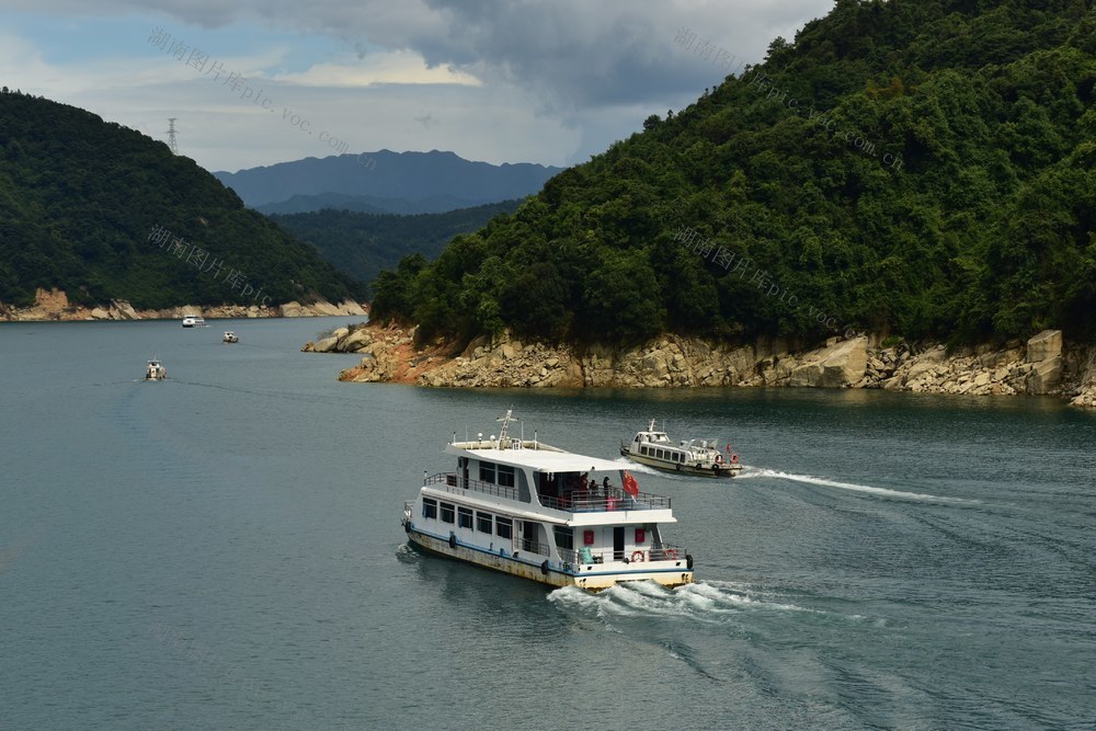 夏日  东江湖  旅游 避暑  客流高峰