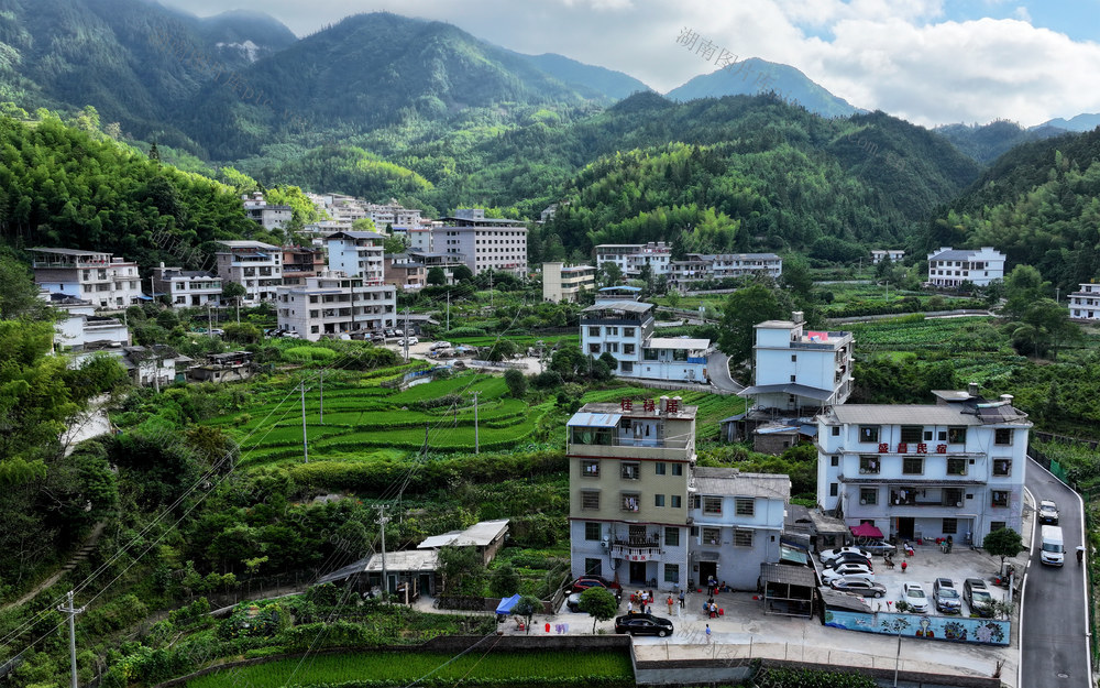 湖南桂东  金洞村 凉气候 热经济 画