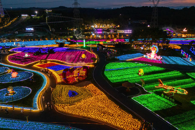 乡村游 夜经济 灯光秀 消费