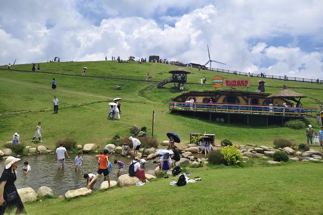 仰天湖 旅游  草原