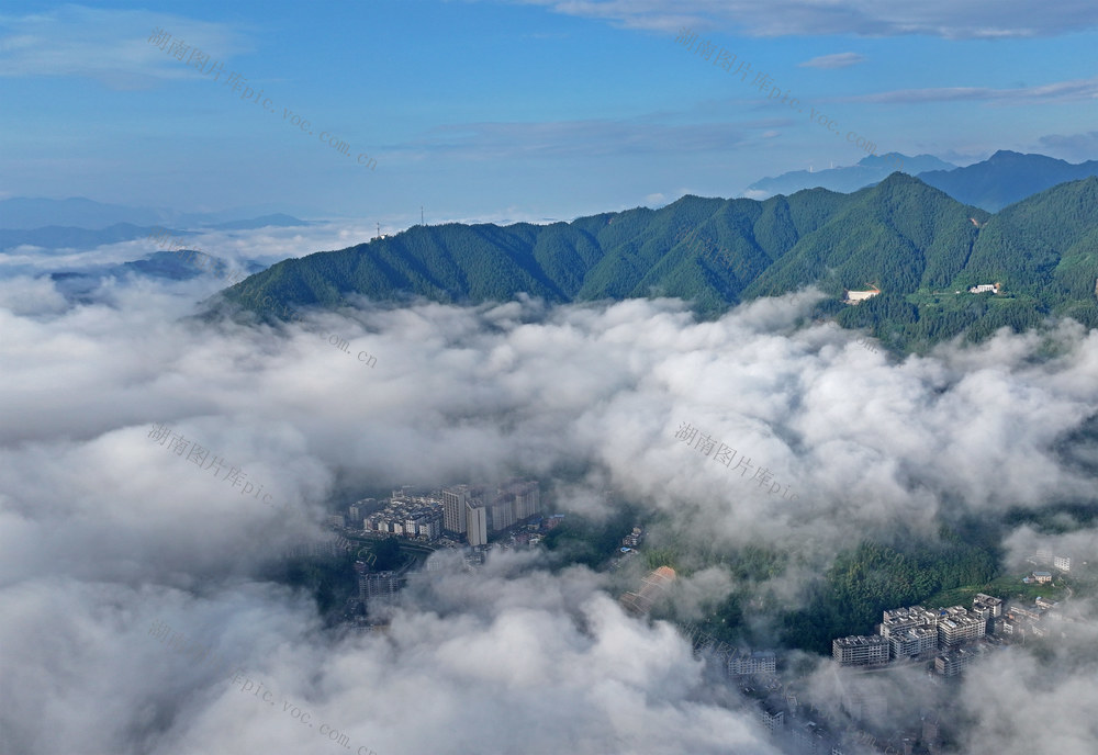 湖南桂东 云 山城 仙境