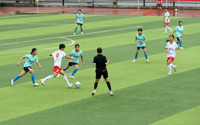 足球 赛事 比赛 中学生 运动会 体育 体育场 少年 湖南