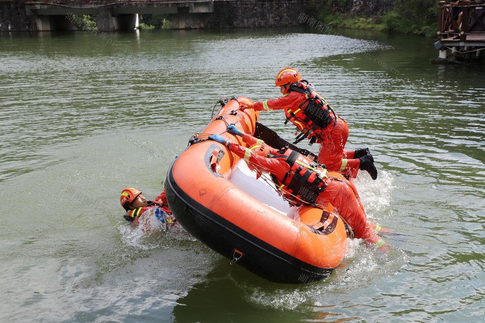 防汛 七上八下 水域 救援 训练 实战 消防
