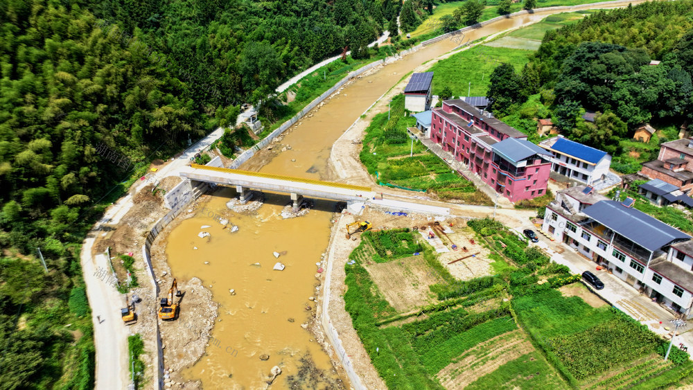 州门司镇 灾后  桥梁  重建