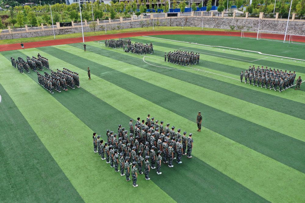 军训 高中 新生