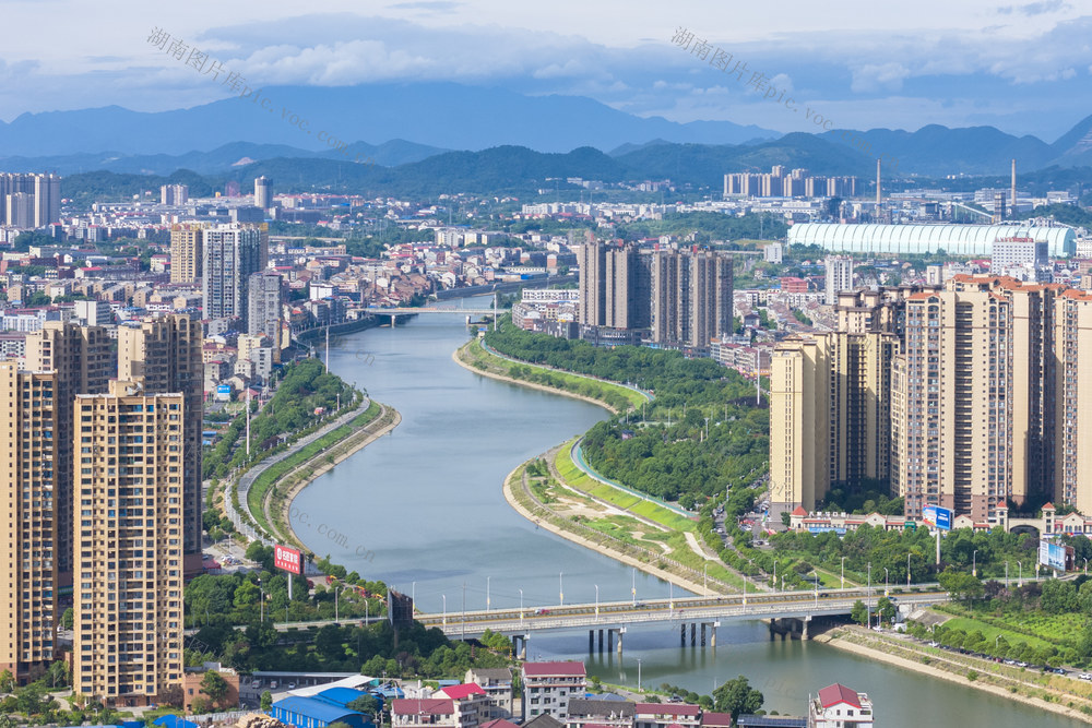 生态宜居 河湖 生态廊道 绿地