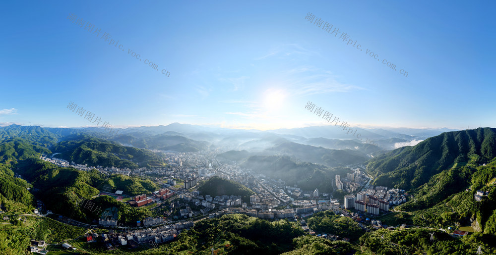 湖南桂东 森林怀抱 “中国氧都”