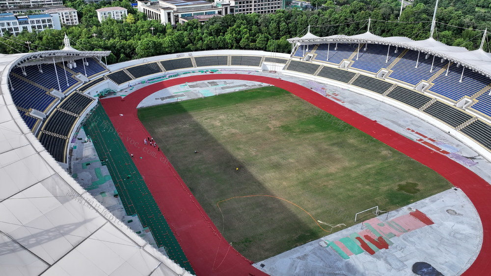 修缮口体育场口迎口赛事