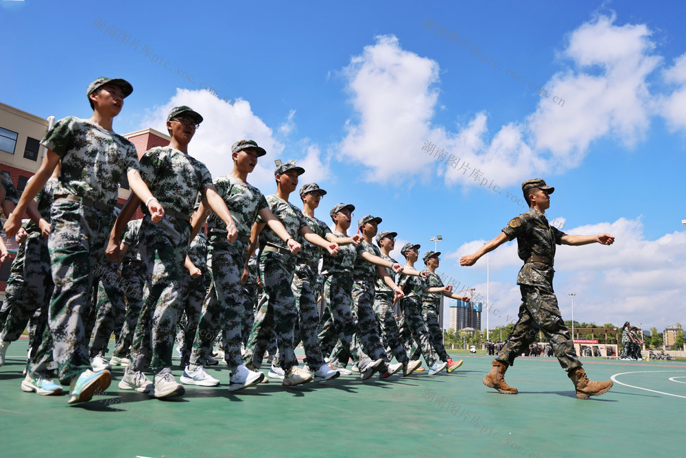 军训 新生 高中 开学第一课