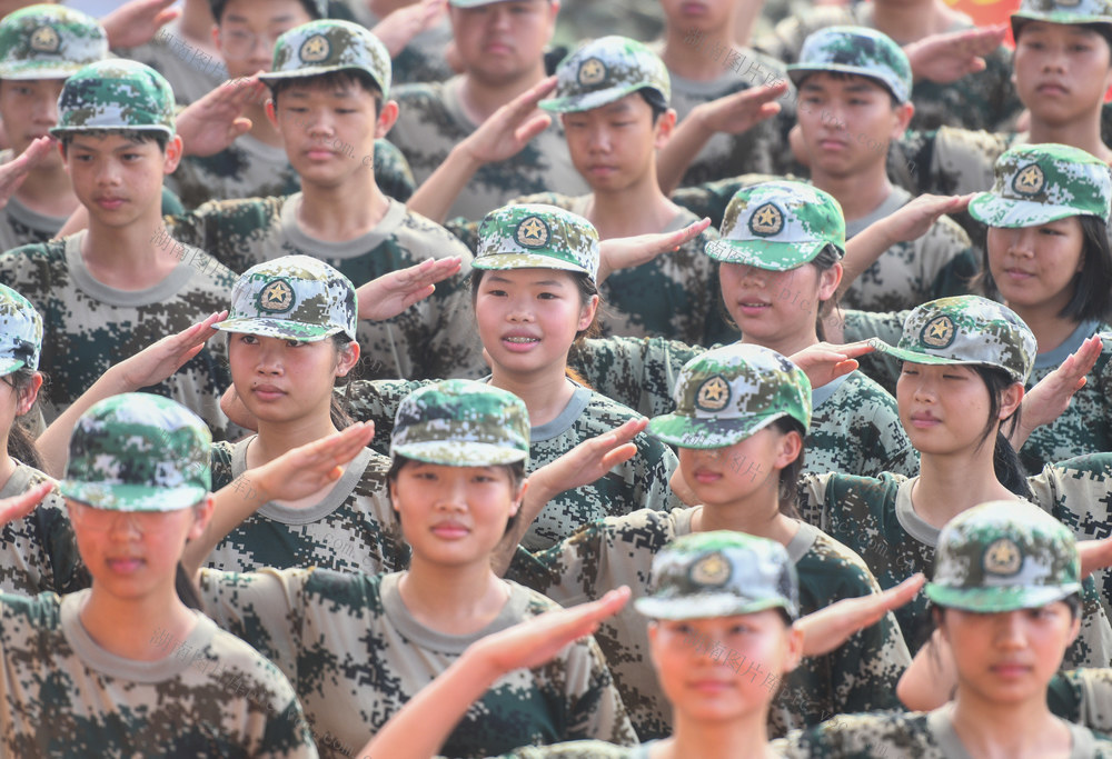 开学
军训
道县